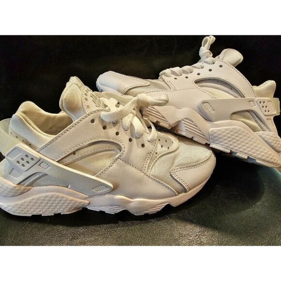 Nike Air Huarache White/Pure Platinum DH4439-102 Women's Size 6 Men's Size 4.5 - Picture 8 of 16